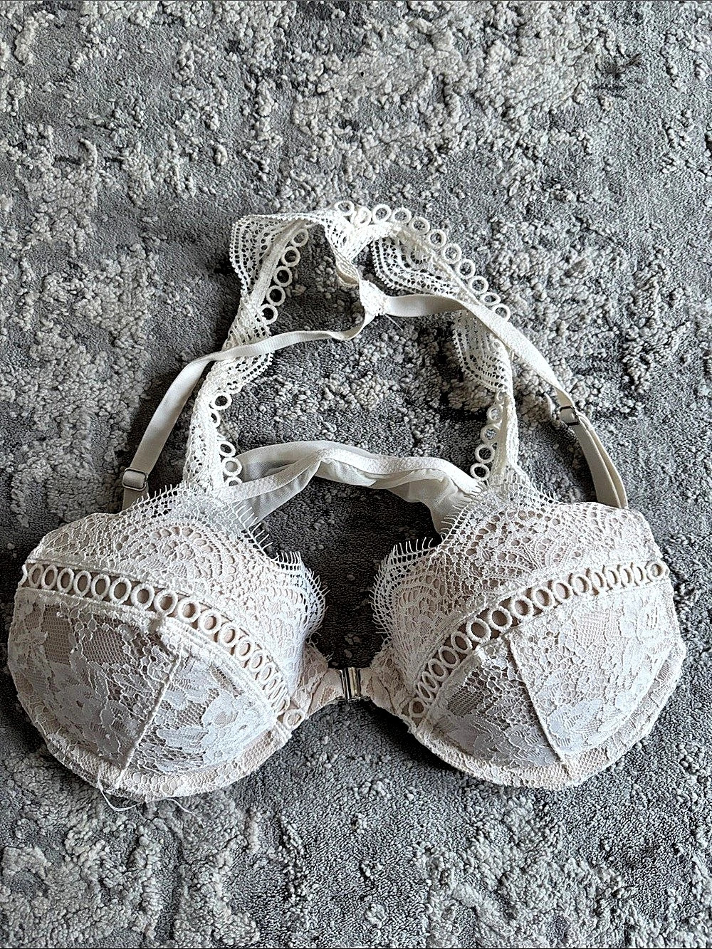 Victoria's Secret Body by Victoria Perfect Shape Lace Racerback Push-Up Bra